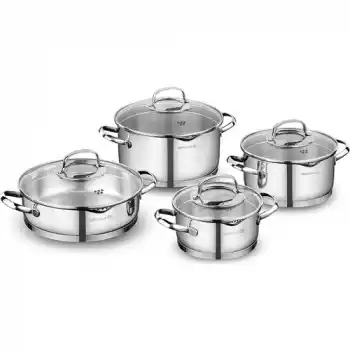 Korkmaz A1999 Steama 8 Parça Tencere Seti