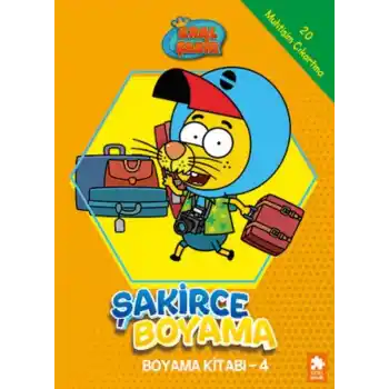 Kral Şakir Şakirce Boyama Kitabı - 4