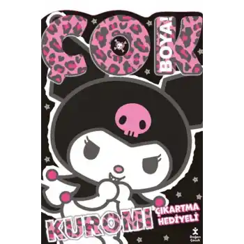 Kuromi - Çok Boya! Çıkartmalı Dev Boyama Kitabı