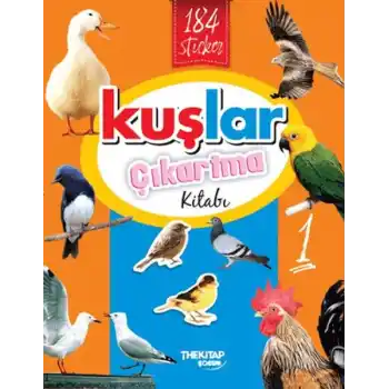 Kuşlar Çıkartma Kitabı - 1