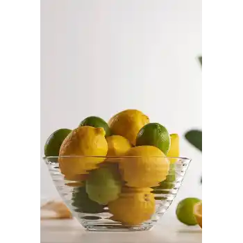 Lav Derin Tekli Büyük Boy Salata Kasesi