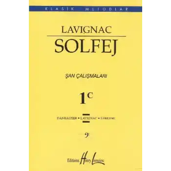 Lavignac 1C - Solfej Şan Çalışmaları