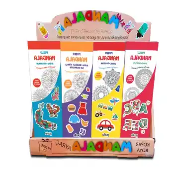 Mandala Ayraç Kopart-Boya-Hediye et