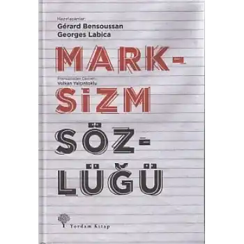 Marksizm Sözlüğü (Ciltli)