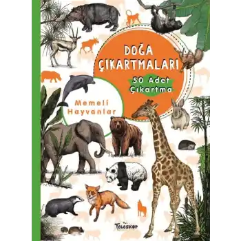 Memeli Hayvanlar - Doğa Çıkartmaları