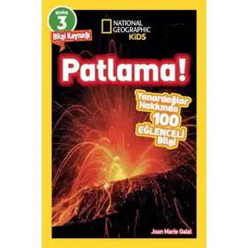 National Geographic Kids Okuma Serisi Seviye 3 - Patlama