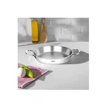 Nehir Silver Çelik İtalyan Omlet Sahan 20 cm Kapaksız