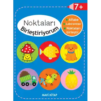 Noktaları Birleştiriyorum -  Mavi Kitap +7 Yaş
