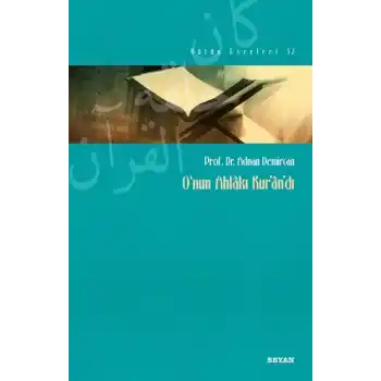 Onun Ahlakı Kurandı