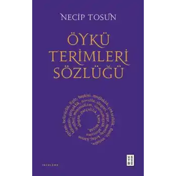 Öykü Terimleri Sözlüğü