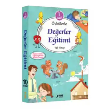 Öykülerle Değerler Eğitimi 1. Sınıflar İçin 10 Kitap Set
