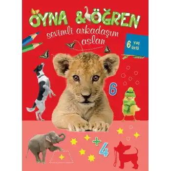 Oyna Öğren Sevimli Arkadaşım Aslan 6 Yaş Üstü