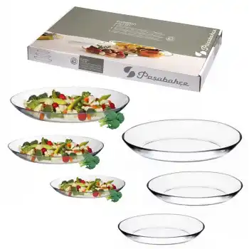 Paşabahçe 96501 İnvitation 3lü Oval Tabak Set