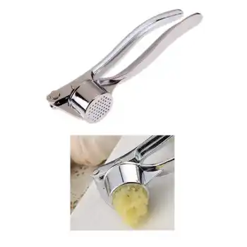 Paslanmaz AA Kalite Çelik Sarımsak Ezeceği Sarımsak Presi Hazneli Maunel Ezici