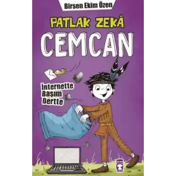Patlak Zeka Cemcan - İnternette Başım Dertte (Fleksi Cilt)