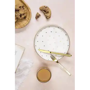 Porland Forest Düz Tabak 20cm 6lı