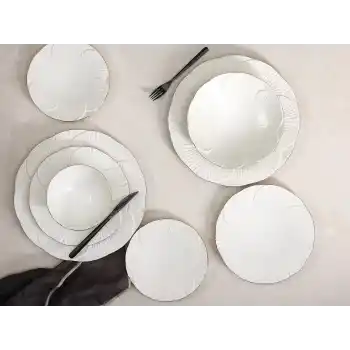 Porland Varia Altın Yaldız 30 Parça Yemek Takımı 6 Kişilik