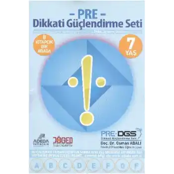 Pre Dikkati Güçlendirme Seti – 1.Sınıf – 7 yaş