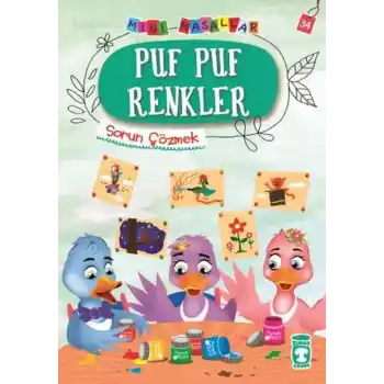 Puf Puf Renkler - Mini Masallar 4 (34)