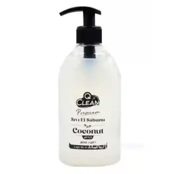 Q Clean Sıvı Sabun Coconut 400ml.