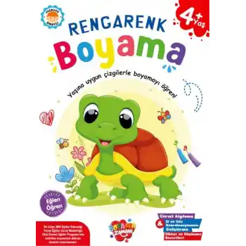 Rengarenk Boyama 4 Yaş