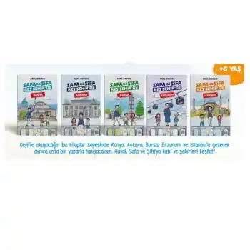 Safa İle Şifa Beş Şehirde (5 Kitap)