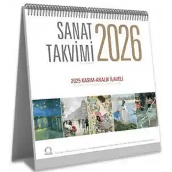 Sanat Takvimi 2026 Masa Takvimi