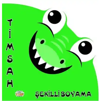 Şekilli Boyama Timsah