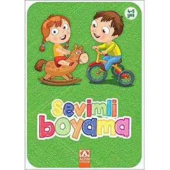 Sevimli Boyama - Yeşil