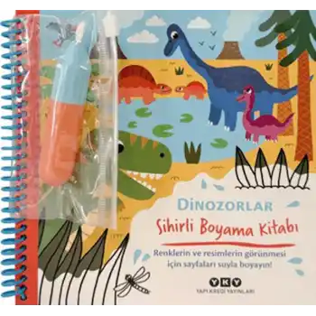 Sihirli Boyama Kitabı - Dinozorlar