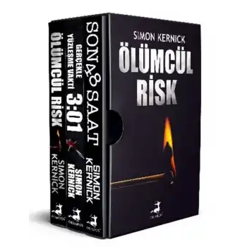 Simon Kernick Seti - Geri Sayım Başladı - 3 Kitap Takım