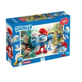 Şirinler Puzzle 200