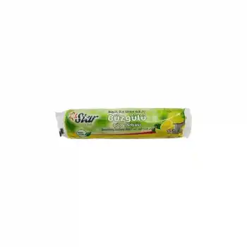 Star Plus Büzgülü Çöp Poşeti Orta Limon