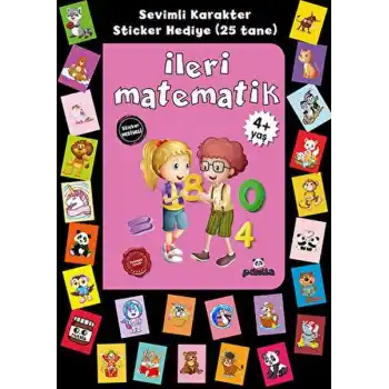Stickerlı 4+ Yaş İleri Matematik
