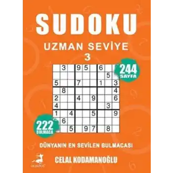 Sudoku Uzman Seviye 3
