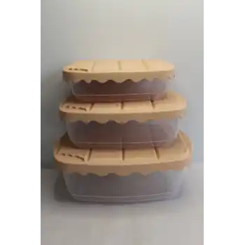 Sunplast Choco Saklama Kabı 3lü Sc-4275