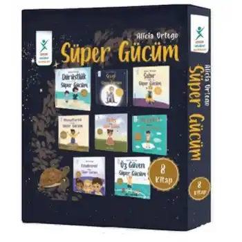 Süper Gücüm Seti 8 kitap