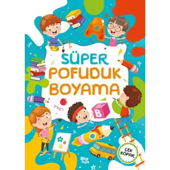 Süper Pofuduk Boyama Kitabı