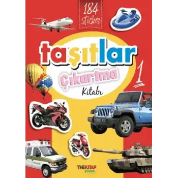 Taşıtlar Çıkartma Kitabı - 1