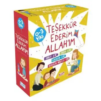 Teşekkür Ederim Allahım (4 Kitap Takım)