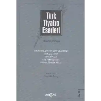 Türk Tiyatro Eserleri 3 / Tanzimat Dönemi