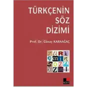 Türkçenin Söz Dizimi