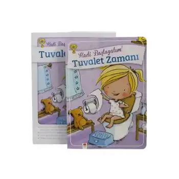 Tuvalet Zamanı - Kızlar İçin Tuvalet Eğitimi Kitabı