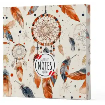 Tüy 5 - Çizgisiz Yan Boyamalı Defter