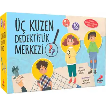 Üç Kuzen Dedektiflik Merkezi 10 Kitap Set