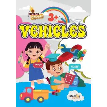 Vehıcles (Araçlar) Türkçe – İngilizce Boyama Kitabı
