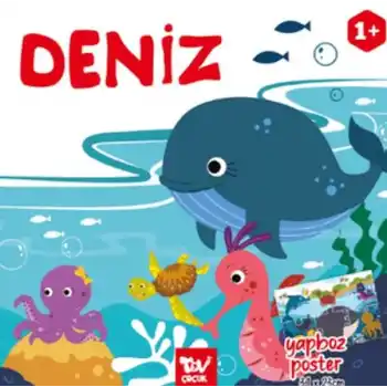 Yapboz Poster Kitap Deniz