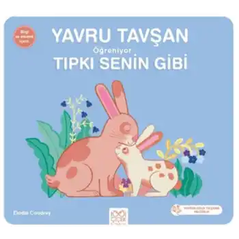 Yavru Tavşan Öğreniyor Tıpkı Senin Gibi