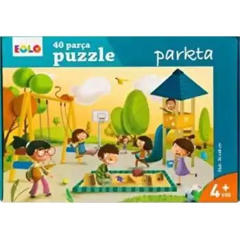 Yer Puzzle-40 Parça Puzzle - Parkta