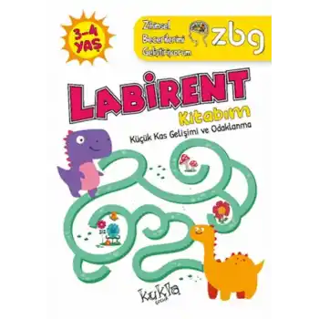 ZBG 3-4 Yaş Labirent Kitabım
